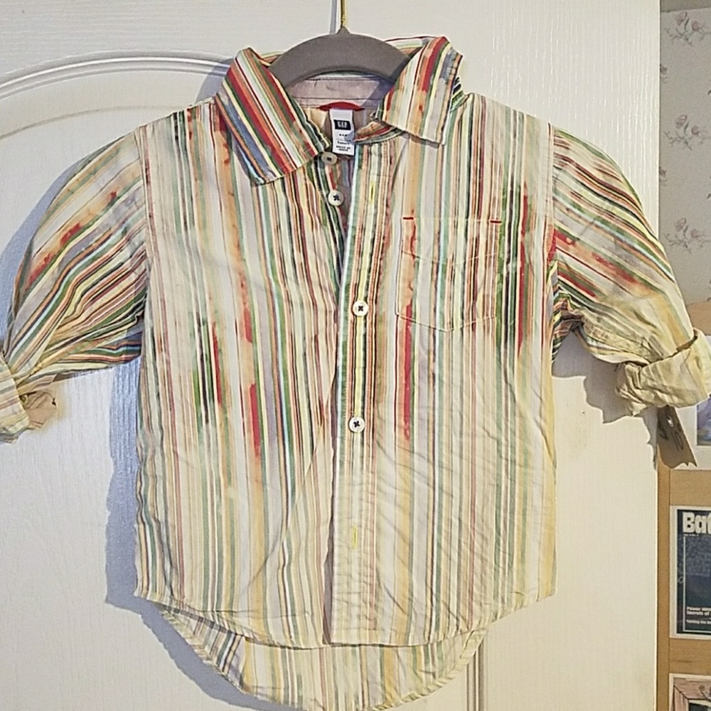 Acid Washed Button Down